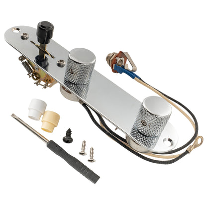 Musiclily Pro Pre-wired Standard Tele Pickguard and Loaded Control Plate with Artec Pickups Alnico 5 Magnet for TL Style Electric Guitar