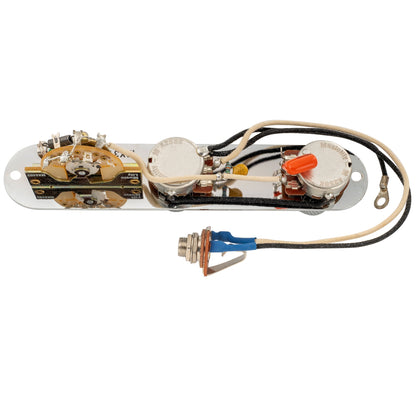 Musiclily Pro Pre-wired Standard Tele Pickguard and Loaded Control Plate with Artec Pickups Alnico 5 Magnet for TL Style Electric Guitar