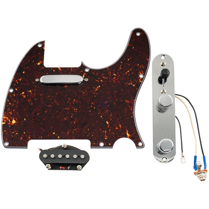 Musiclily Pro Pre-wired Standard Tele Pickguard and Loaded Control Plate with Artec Pickups Alnico 5 Magnet for TL Style Electric Guitar