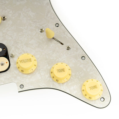 Musiclily Pro-SE ST-HSS-60SE Pre-wired Pickguard with Alnico 5 Pickups 5-Way Switch for Strat Style Electric Guitar
