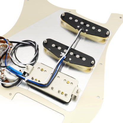 Musiclily Pro-SE ST-HSS-60SE Pre-wired Pickguard with Alnico 5 Pickups 5-Way Switch for Strat Style Electric Guitar