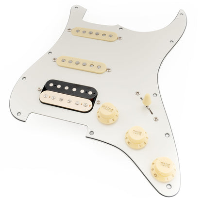 Musiclily Pro-SE ST-HSS-60SE Pre-wired Pickguard with Alnico 5 Pickups 5-Way Switch for Strat Style Electric Guitar