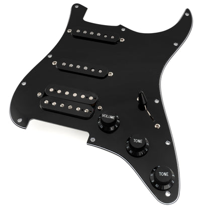 Musiclily Pro-SE ST-HSS-60SE Pre-wired Pickguard with Alnico 5 Pickups 5-Way Switch for Strat Style Electric Guitar