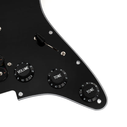 Musiclily Pro-SE ST-HSS-60SE Pre-wired Pickguard with Alnico 5 Pickups 5-Way Switch for Strat Style Electric Guitar