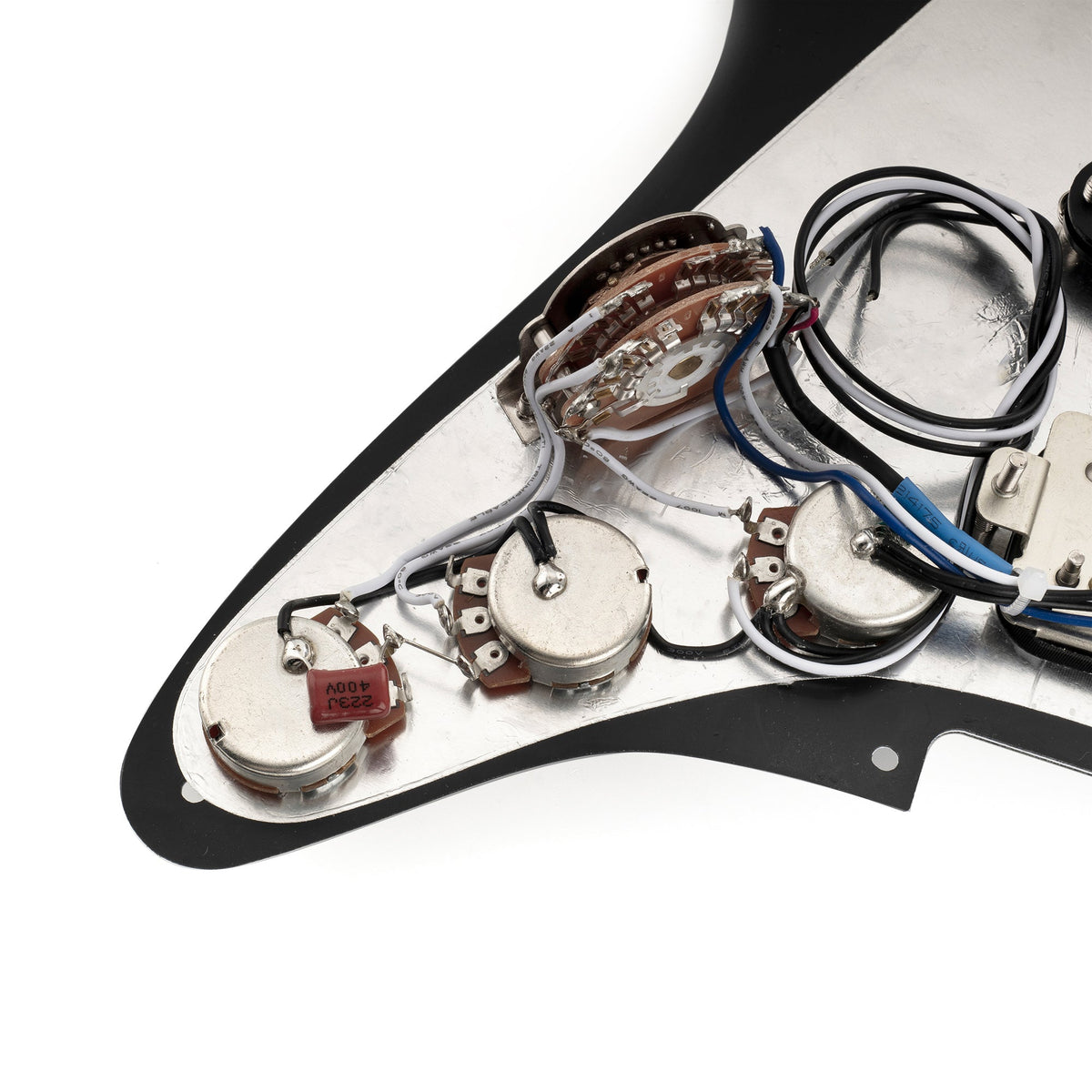 Musiclily Pro-SE ST-HSS-60SE Pre-wired Pickguard with Alnico 5 Pickups 5-Way Switch for Strat Style Electric Guitar