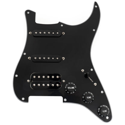 Musiclily Pro-SE ST-HSS-60SE Pre-wired Pickguard with Alnico 5 Pickups 5-Way Switch for Strat Style Electric Guitar