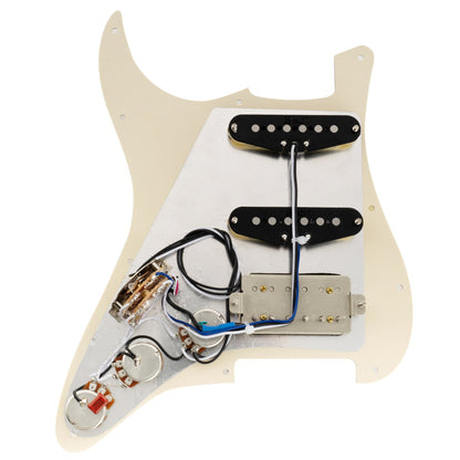 Musiclily Pro-SE ST-HSS-60SE Pre-wired Pickguard with Alnico 5 Pickups 5-Way Switch for Strat Style Electric Guitar