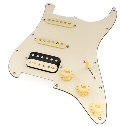 Musiclily Pro-SE ST-HSS-60SE Pre-wired Pickguard with Alnico 5 Pickups 5-Way Switch for Strat Style Electric Guitar