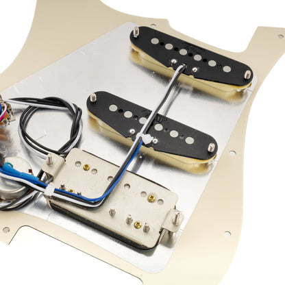 Musiclily Pro-SE ST-HSS-60SE Pre-wired Pickguard with Alnico 5 Pickups 5-Way Switch for Strat Style Electric Guitar