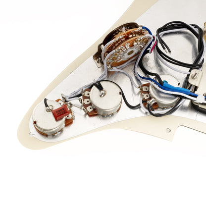 Musiclily Pro-SE ST-HSS-60SE Pre-wired Pickguard with Alnico 5 Pickups 5-Way Switch for Strat Style Electric Guitar