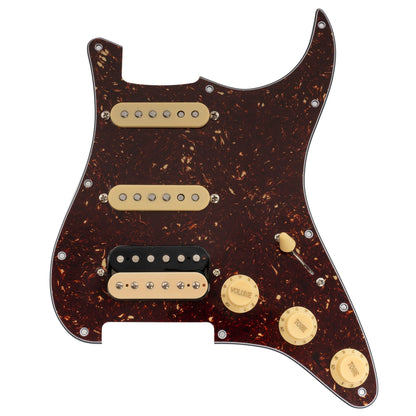 Musiclily Pro-SE ST-HSS-60SE Pre-wired Pickguard with Alnico 5 Pickups 5-Way Switch for Strat Style Electric Guitar