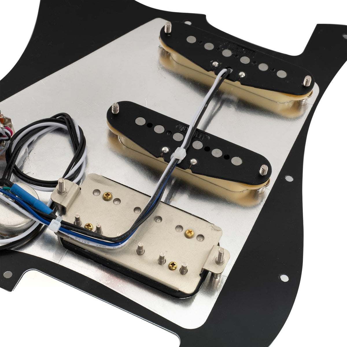 Musiclily Pro-SE ST-HSS-60SE Pre-wired Pickguard with Alnico 5 Pickups 5-Way Switch for Strat Style Electric Guitar