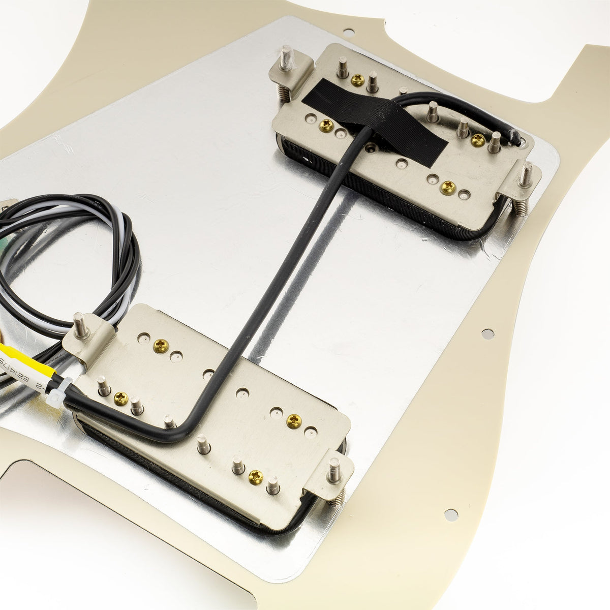 Musiclily Pro-SE ST-HH-OMHA Pre-wired Pickguard with Alnico 5 Humbuckers Mini Toggle Switch for Strat Style Electric Guitar