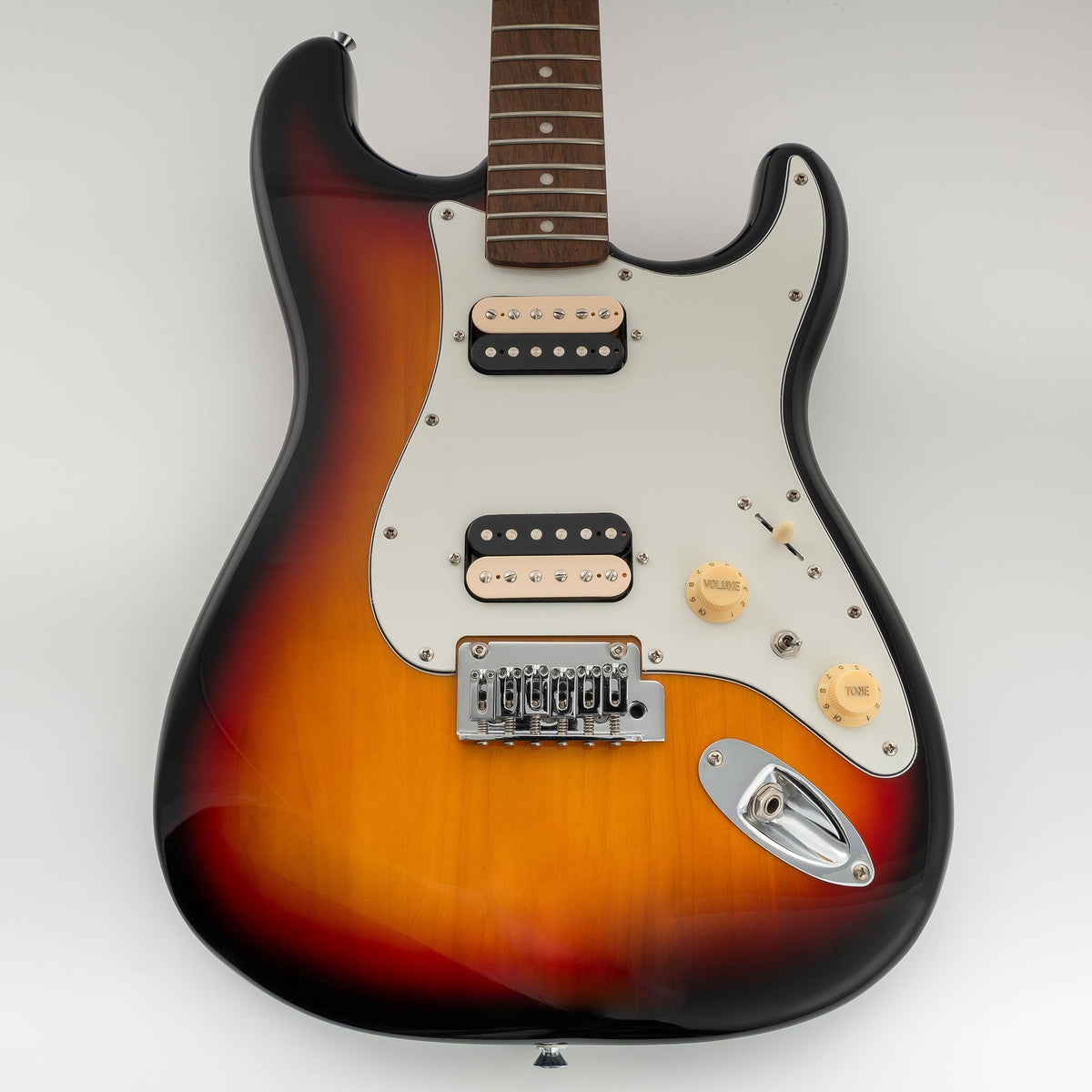 Musiclily Pro-SE ST-HH-OMHA Pre-wired Pickguard with Alnico 5 Humbuckers Mini Toggle Switch for Strat Style Electric Guitar