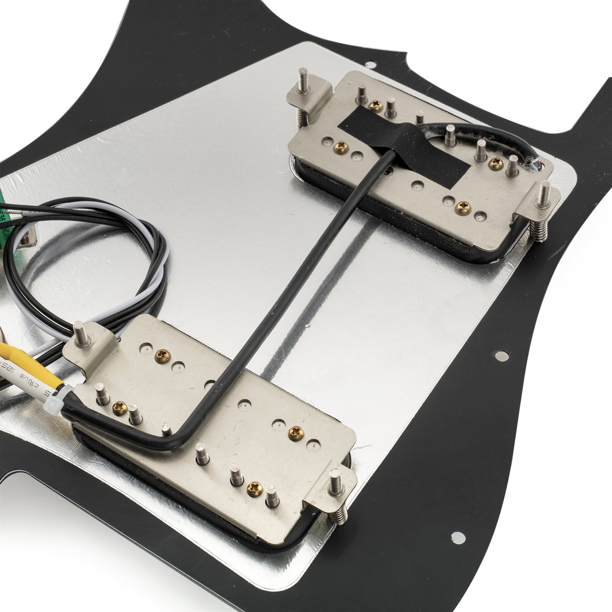 Musiclily Pro-SE ST-HH-OMHA Pre-wired Pickguard with Alnico 5 Humbuckers Mini Toggle Switch for Strat Style Electric Guitar