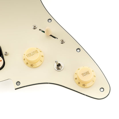 Musiclily Pro-SE ST-HH-OMHA Pre-wired Pickguard with Alnico 5 Humbuckers Mini Toggle Switch for Strat Style Electric Guitar