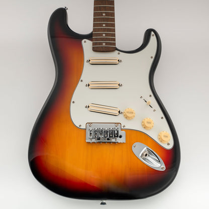Musiclily Pro-SE ST-DPHA Pre-wired SSS Pickguard with Alnico 5 Mini Rail Humbucker for Strat Style Electric Guitar