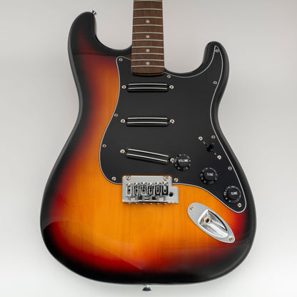 Musiclily Pro-SE ST-DPHA Pre-wired SSS Pickguard with Alnico 5 Mini Rail Humbucker for Strat Style Electric Guitar