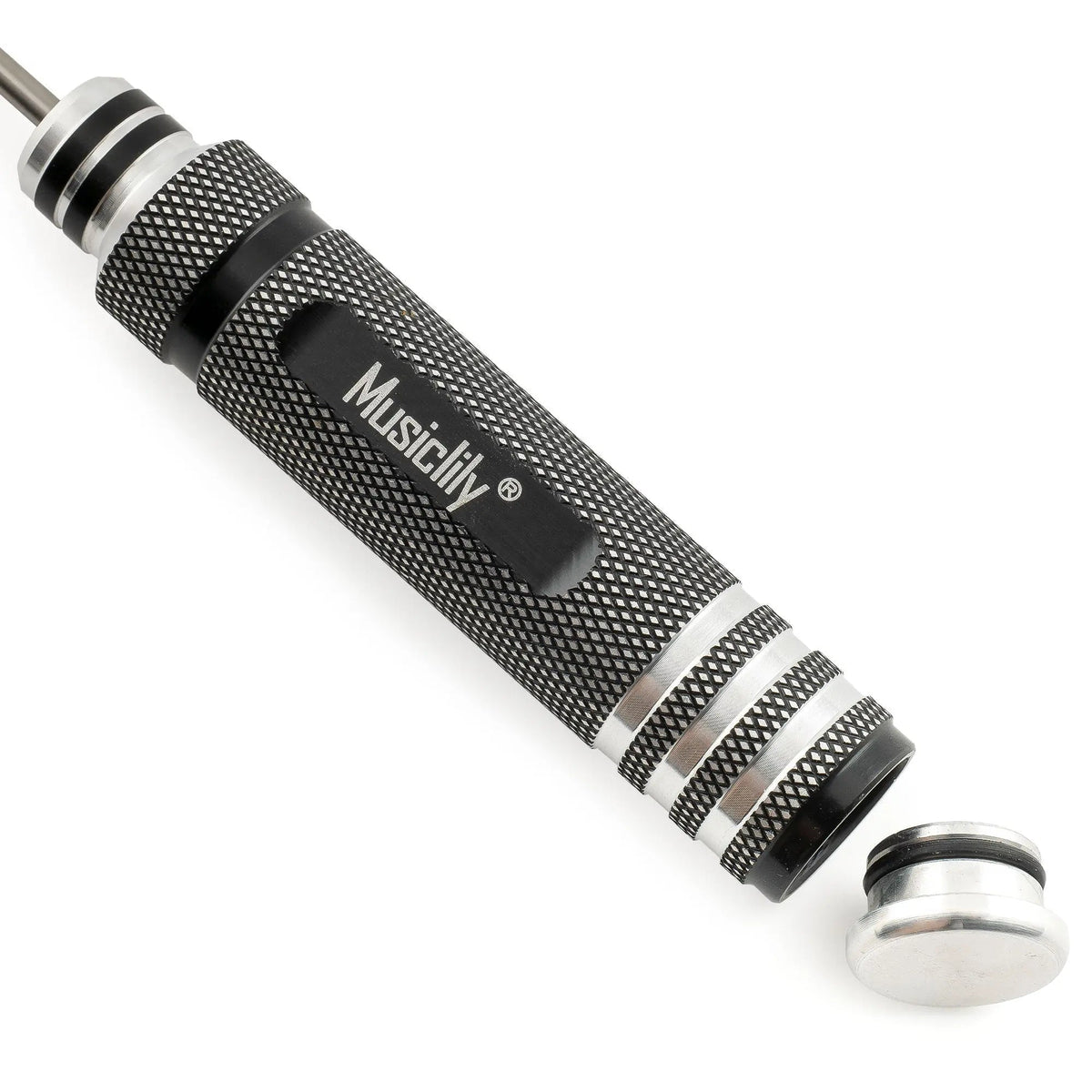 Musiclily Pro High Speed Steel 1/20 Inch (1.27mm) Hex Screwdriver Hex Key Wrench for Guitar Bass Bridge Saddles or Knobs Adjustment