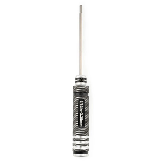 Musiclily Pro High Speed Steel 3/32 Inch Hex Screwdriver Hex Key Wrench for Guitar Bass Bridge Saddles or Knobs Adjustment