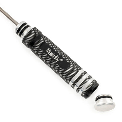 Musiclily Pro High Speed Steel 7Pcs Hex Screwdrivers Hex Keys Wrenches Set for Guitar Bass Bridge Saddles or Knobs Adjustment
