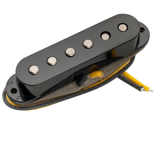 Musiclily Pro ST-FAT50S Staggered Alnico 5 Single Coil Middle Pickup for Strat Style Electric Guitar