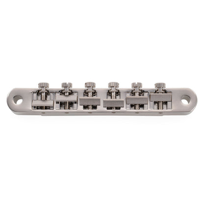 Kluson USA 52mm Replacement Non-Wired ABR-1 Tune-O-Matic Bridge with Brass Saddles for Gibson LP SG Style Electric Guitar